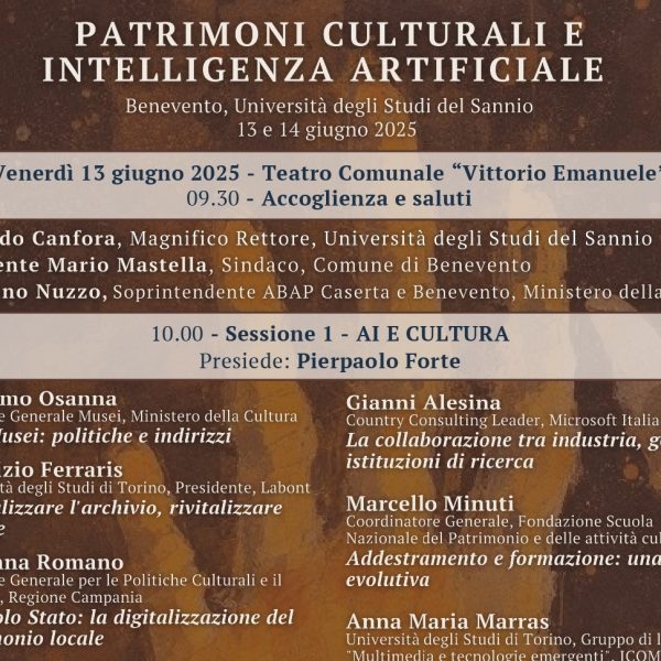 La Soprintendenza Archeologia belle arti e paesaggio per le province di Caserta e Benevento protagonista della prima delle due giornate…