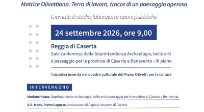 DALLA MEMORIA AL FUTURO: LA SOPRINTENDENZA ABAP PER LE PROVINCE DI CASERTA E BENEVENTO INTITOLA A RAFFAELLO CAUSA LA NUOVA SALA CONFERENZE
